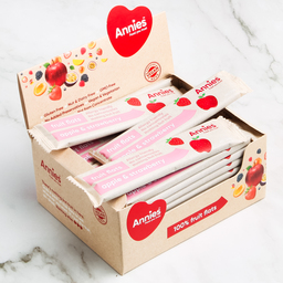 Apple & Strawberry 100% Fruit Flats 30g (30 pack box)- Annies